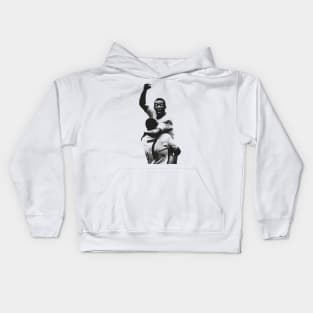 Pele scaled is Legend black Kids Hoodie